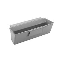 Metaltex Clean Tex Aanrechtafvalbak 35x16x13 cm Grijs - thumbnail
