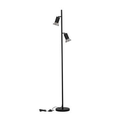 Lyora Design vloerlampLuvia zwart met brons - 9011451