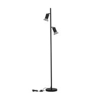 Lyora Design vloerlampLuvia zwart met brons - 9011451 - thumbnail