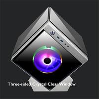 Azza CUBE MINI 805 kubus Zilver - thumbnail