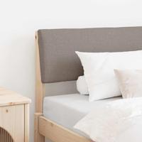 Gestoffeerd hoofdbord Taupe 100 cm Massief grenenhout - thumbnail