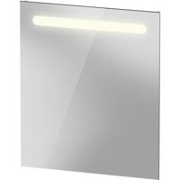 Spiegel Duravit No.1 Met Horizontale LED Verlichting 60x3.5x70 cm Mat Wit Duravit - thumbnail
