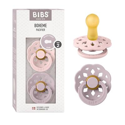 Bibs Fopspeen 6-18 Maanden Blossom/Dusky Lilac