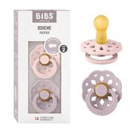 Bibs Fopspeen 6-18 Maanden Blossom/Dusky Lilac - thumbnail