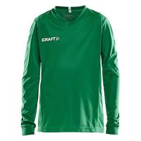 Craft 1906886 Squad Solid Jersey LS JR - Team Green - 122/128 - thumbnail