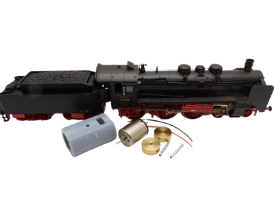 micromotor HR023F motor ombouwset voor Roco BR 17, BR 17.10, KPEV S10.1, ÖBB Rh 617, DB BR 023 micromotor HR023F motor ombouwset voor Roco BR 17, BR 17.10, KPEV S10.1, ÖBB Rh 617, DB BR 023