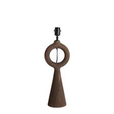 Light & Living Tafellamp Sabuli Mangohout (excl. kap) - Bruin