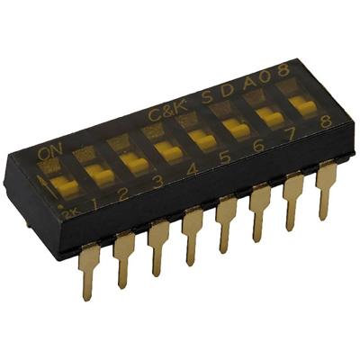 C & K Switches SDA02H0B 1 stuk(s)