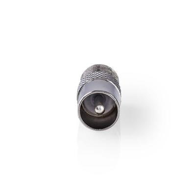 Satelliet- en antenne-adapter | Coax male - F female | 10 stuks | Metaal