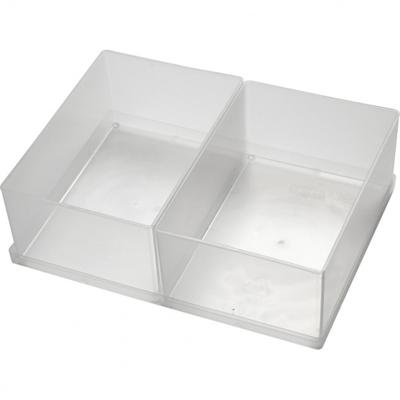 raaco 80 2xBA6-1 Assortimentskoffer-inzet (b x h x d) 220 x 69 x 160 mm Inhoud 1 stuk(s)