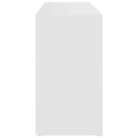 Schoenenbank 103x30x54,5 cm spaanplaat wit - thumbnail