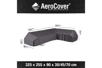 AeroCover hoeksethoes platform 325x255x90xh30/45/70cm