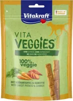 VITAKRAFT Vita Veggies Stickies Carrot with sweet potato - traktatie voor hond - 80 g - thumbnail