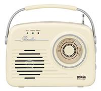 Silva-Schneider Mono 1965 Kofferradio, werkt op net- of batterijvoeding, beige - thumbnail
