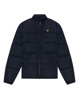 Lyle & Scott Winterjas puffer met capuchon - Z271 Dark Navy blauw - thumbnail