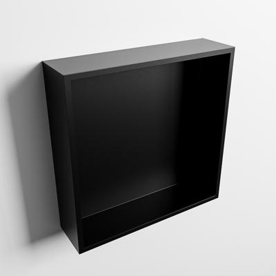 MONDIAZ EASY Nis 29,5x29,5cm in solid surface kleur Urban | Urban. 1 vak geschikt voor in- of opbouw