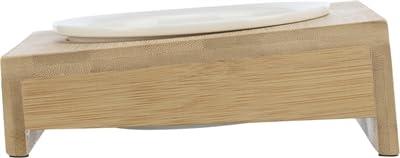 Voerbak voor honden Trixie Wit Natuurlijk Bamboe Ø 12 cm 250 ml 15 × 5 × 15 CM