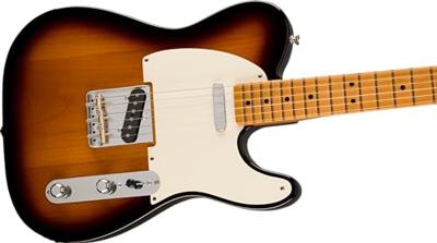 Fender Vintera II 50s Nocaster MN 2-Color Sunburst elektrische gitaar met deluxe gigbag