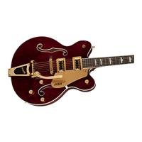 Gretsch G5422TG Electromatic Classic Hollowbody DC Walnut Stain semi-akoestische gitaar - thumbnail