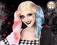 Pruik Multicolour Blond - thumbnail
