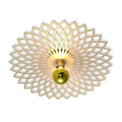 Ylumen Plafondlamp Ombra Ø 50 cm mat goud
