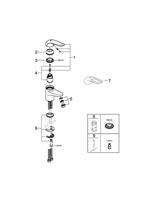 GROHE Euroeco Special wastafelkraan chroom 32762000 - thumbnail