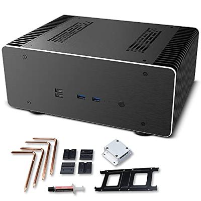 Akasa A-ITX48-M1B computerbehuizing Small Form Factor (SFF) Zwart