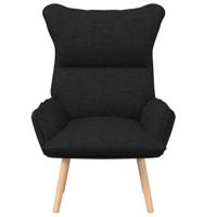 Fauteuil Zwart 69 x 74 x 93 cm Stof - thumbnail