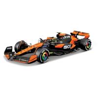 Bburago F1 KIT McLaren MCL38 mit Helm, #4 Norris 1:24 Auto - thumbnail