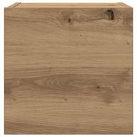 Tv-wandmeubel 30,5x30x30 cm artisanaal eikenkleurig - thumbnail