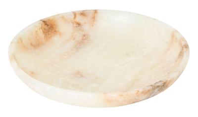 MUST Living Schaal 'Aphrodite' Onyx, kleur Wit