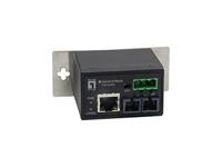 Level One 10/100BaseT to 100Base-FX Transceiver (2 km, MMF, RJ-45, ST) - thumbnail