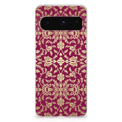 Siliconen Hoesje Google Pixel 8 Pro Barok Pink Siliconen Hoesje Google Pixel 8 Pro Barok Pink
