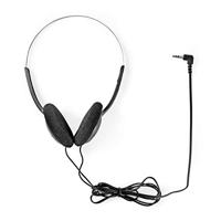 Nedis Bedrade On-ear Koptelefoon | 3,5 mm | 1.20 m | 1 stuks - HPWD1101BK HPWD1101BK - thumbnail