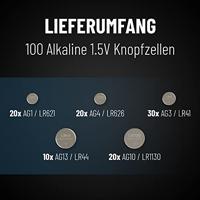 Absina Knoopcelset 1 stuk(s) Alkaline - thumbnail