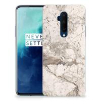 OnePlus 7T Pro | TPU | Siliconen hoesje | Marmer Beige - thumbnail