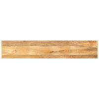 Tafelblad rechthoekig 160x30x2,5 cm massief mangohout - thumbnail
