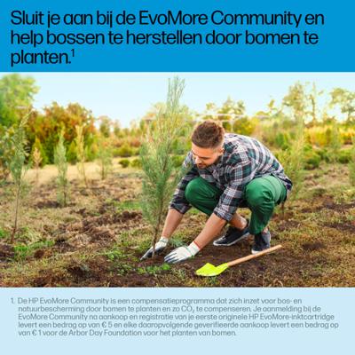 Originele HP 308e zwarte EvoMore inktcartridge (7FP22UE) voor HP Envy 6110, 6120, 6130, 6520, 6530