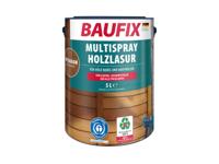 BAUFIX Multispray houtbeits 5 liter (Walnoot, zijdeglans) - thumbnail