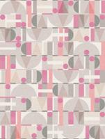 Novamur Leyla Behang met grafische print - 81644 - thumbnail