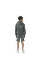 Malelions Relaxed Lifestyle Zip Hoodie Kids Donkergrijs - Maat 152 - Kleur: Donkergrijs | Soccerfanshop - thumbnail
