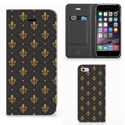 Apple iPhone 6 | 6s Hoesje met Magneet Franse Lelie Apple iPhone 6 | 6s Hoesje met Magneet Franse Lelie