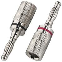 Monacor BP-104 Banaanstekkerset 1 paar - thumbnail