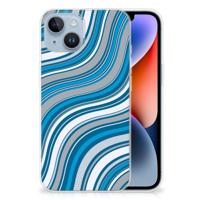 Apple iPhone 14 | TPU bumper | Waves Blue - thumbnail