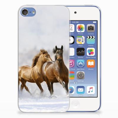 Apple iPod Touch 5 | 6 | TPU Hoesje | Paarden