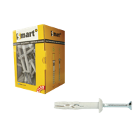 pgb-Europe SMART | Nagelplug halfbolle kop Ø 6x60 Ny | 50 st SM00SPN01060060E - thumbnail