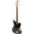 Squier Affinity Jaguar Bass, Charcoal Frost IL