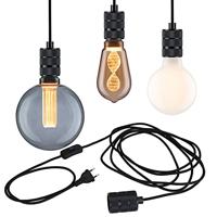 Paulmann Tilla Pendel 78436 Hanglamp E27 Zwart - thumbnail