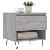 Salontafels 2 st 50x46x50 cm bewerkt hout grijs sonoma eiken - thumbnail