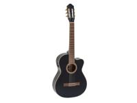 DIMAVERY CN-600E Classical Guitar, black - thumbnail